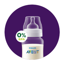 Biber&oacute;n antic&oacute;licos Philips Avent sin BPA